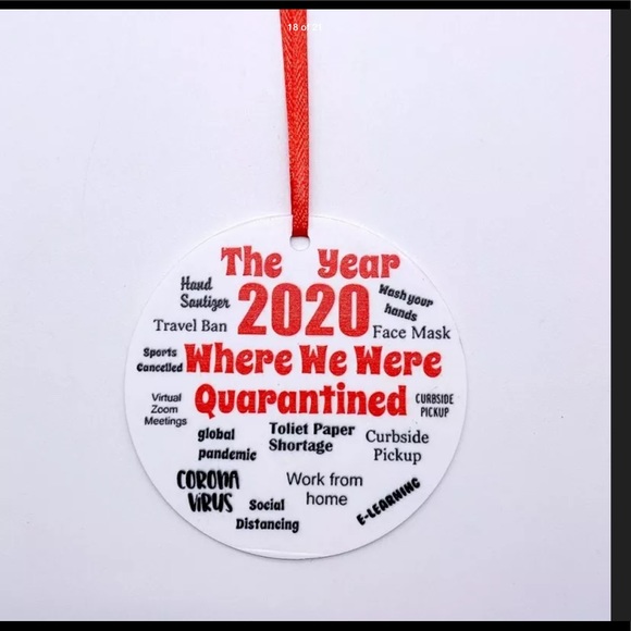 2020 Christmas Tree Ornament Hanging Ornaments - Picture 15 of 16